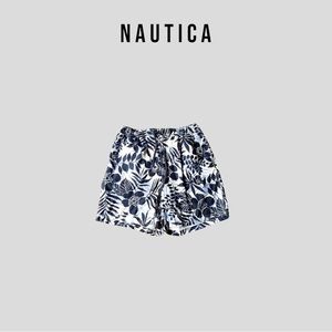NWOT floral tropical floral pattern Nautica swim trunks